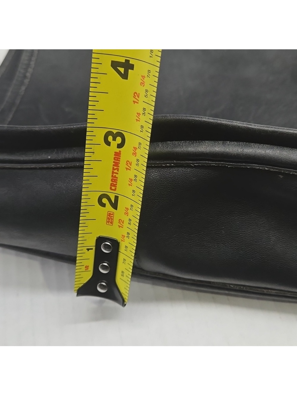 COACH Legacy Studio Flap Crossbody 9144 Black Leather - Picture 11 of 13